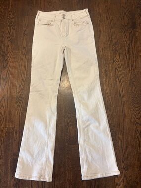 We The Free White Flare Jeans